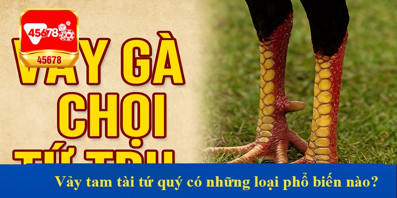 Vảy tam tài tứ quý có những loại phổ biến nào?