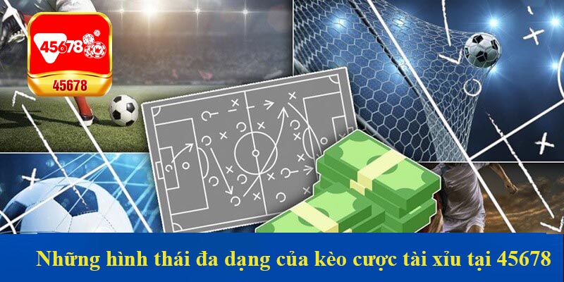 Những hình thái đa dạng của kèo cược tài xỉu tại 45678